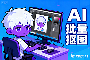 AI批量抠图工具-本地运行-批量抠图-全自动抠图